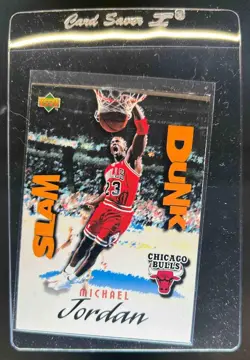 1997-98 Upper Deck Nestle Slam Dunk Michael Jordan #SD22 Bulls - Image 1