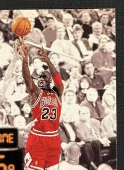 1997-98 Upper Deck Nestle Slam Dunk - Crunch Time Michael Jordan #CT 05 - Image 3