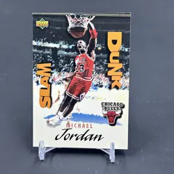 1997 Upper Deck Nestle Slam Dunk #SD22 Michael Jordan Chicago Bulls - Image 1