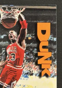 1997-98 Upper Deck Nestle Slam Dunk - Michael Jordan #SD 22 - Image 3