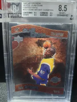 1997 Upper Deck Nestle Slam Dunk Contestants KOBE BRYANT #CC1 BGS 8.5 - Image 1