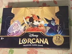 Disney Lorcana TCG: The First Chapter Booster Box - English New/Sealed 4050368981905 - Image 1