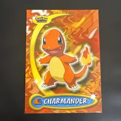 Charmander #17 Pokemon Topps Advanced Challenge 2004 - Image 1
