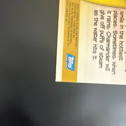 Charmander #17 Pokemon Topps Advanced Challenge 2004 - Image 3