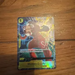 Monkey D Luffy ST29-012 Parallel Starter Deck Promo One Piece Card English - Image 1