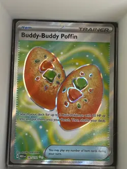 Pokemon TCG - Buddy-Buddy Poffin Ultra Rare ME01: Mega Evolution 167/132 NM - Image 1