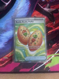 Pokemon TCG | Buddy-Buddy Poffin 167/132 Ultra Rare | Me01: Mega Evolution - Image 1