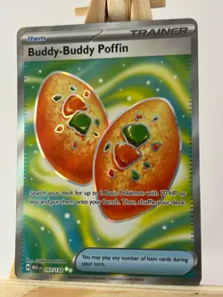 Pokemon TCG | Buddy-Buddy Poffin 167/132 Ultra Rare | Me01: Mega Evolution - Image 1