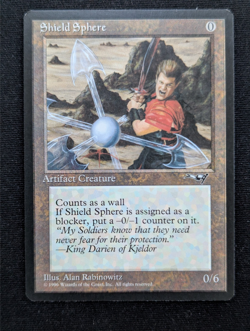 Shield Sphere - Alliances - NM - Magic the Gathering - MTG - Artifact - Image 1
