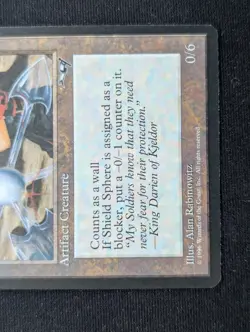 Shield Sphere - Alliances - NM - Magic the Gathering - MTG - Artifact - Image 2