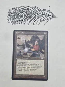 Shield Sphere Alliances Regular Non Foil Mtg Magic The Gathering - Image 1