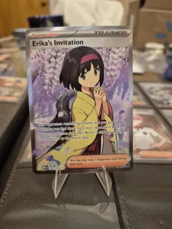 Pokemon TCG Scarlet & Violet 151 Erika's Invitation Card 196/165 - Image 1