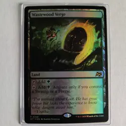 Wastewood Verge - Foil - NM - Aetherdrift DFT - MTG - Image 1