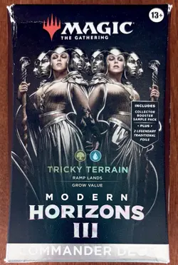 Magic: The Gathering, Modern Horizons 3 Tricky Terrain Commander Deck, Sealed - Image 1