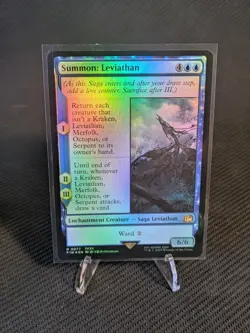 Magic the Gathering: Summon: Leviathan Final Fantasy Foil NM - Image 1