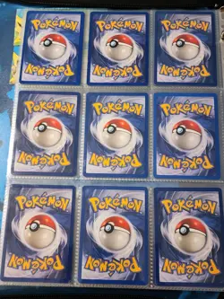 Pokemon Collection Binder Vintage Lot of Cards Holo Rares WoTC Base Jungle Etc - Image 5
