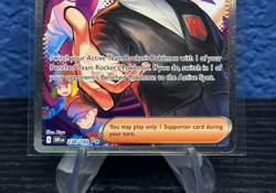 Pokemon TCG Team Rocket's Giovanni 238/182 Destined Rivals Holo SIR Card NM - Image 4