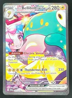 2025 Pokemon Journey Together #183/159 Iono's Bellibolt ex - Image 1