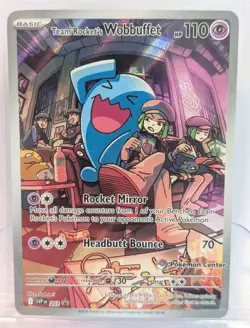 Team Rocket's Wobbuffet - SVP203 - SVP Black Star Promos - Holo (Pokemon Center - Image 1