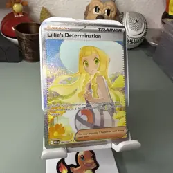 Lillie's Determination 184/132 Mega Evolution Pokemon Card SAR TCG - Image 3