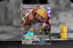 Pokemon TCG - Gumshoos GX 110/149 - Sun & Moon - Holo Rare LP/NM - Image 1
