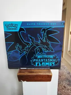 Pokemon TCG Mega Evolution: Phantasmal Flames Elite Trainer Box Brand New Sealed - Image 1
