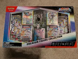 POKEMON TCG Prismatic Evolutions Premium Figure Collection English Sealed - Image 1