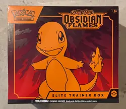 POKEMON ELITE TRAINER BOX OBSIDIAN FLAMES ETB NEW SEALED (IN PLASTIC CASE) - Image 2