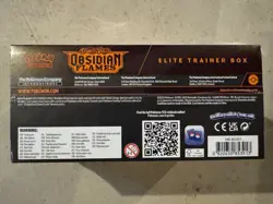 POKEMON ELITE TRAINER BOX OBSIDIAN FLAMES ETB NEW SEALED (IN PLASTIC CASE) - Image 4