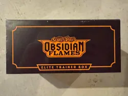 POKEMON ELITE TRAINER BOX OBSIDIAN FLAMES ETB NEW SEALED (IN PLASTIC CASE) - Image 5