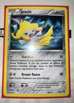 JIRACHI XY67 Black Star Promo HOLO PROMO rare Pokemon TCG card NM - Image 1