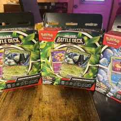 3 Sealed Boxes of pokemon cards Deluxe Battle Deck Brand New - Image 5