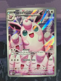 Wigglytuff 105/094 Pokemon Phantasmal Flames Illustration Rare Near Mint - Image 1