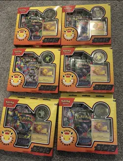 Lot Of 6- Pokemon Day 2026 Collection 30th Anniversary Promo W/Coin - In Hand! - Image 1