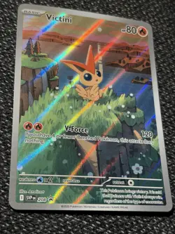 Victini SVP 208 Illustration Rare Black Star Promo Black & White Pokemon TCG - Image 3