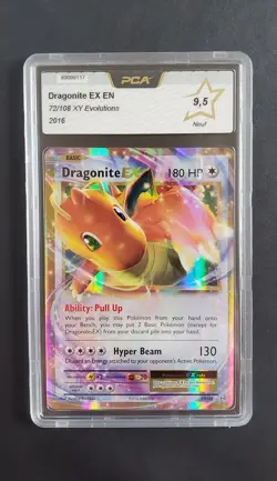 Carte Pokemon Dragonite EX 72/108 - XY Evolutions - EN English - PCA 9,5 - Image 1