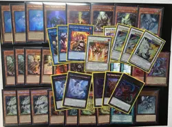 Yugioh 42 cards Dragon Ruler Tenpai Deck Core Spectral Eclipse Disaster Chundra - Image 1