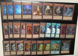 Yugioh 42 cards Dragon Ruler Tenpai Deck Core Spectral Eclipse Disaster Chundra - Image 2