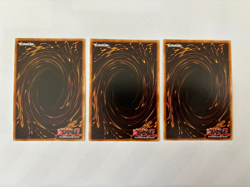 3x Triple Tactics Thrust (Playset) CH01-EN030 Ultra Rare 1st Edition NM Yugioh - Image 4