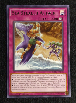 Yu-Gi-Oh! -Sea Stealth Attack LEDU-EN018 - Rare - 1st Ed - NM/M - NEW - Image 1