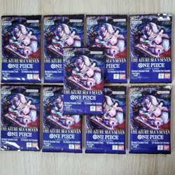 9x One Piece English The Azure Sea's OP14 EB04 Booster Packs - Image 1