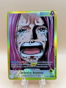 JEWELRY BONNEY - One Piece OP13-100 - AAL Alt Art Leader - Carrying On His Will - Image 1