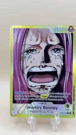 JEWELRY BONNEY - One Piece OP13-100 - AAL Alt Art Leader - Carrying On His Will - Image 2
