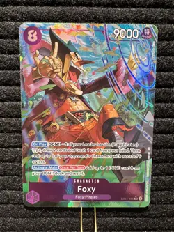 Foxy EB04-036 SR Parallel Alternate Art One Piece TCG OP14 Azure Sea's Seven NM - Image 1