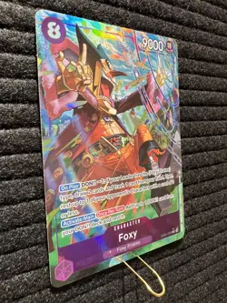Foxy EB04-036 SR Parallel Alternate Art One Piece TCG OP14 Azure Sea's Seven NM - Image 4