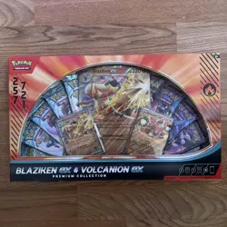 Pokemon TCG: Blaziken ex & Volcanion ex Premium Collection Amazon Exclusive 2025 - Image 1