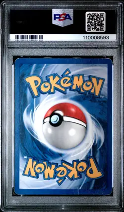 2001 POKEMON NEO REVELATION #66 SHINING MAGIKARP DOUBLE HOLO ERROR PSA 2 - Image 2