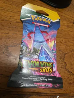 Pokemon Evolving Skies Sleeved Booster Pack Random Artwork Pokemon - NEW SEALED - Image 2