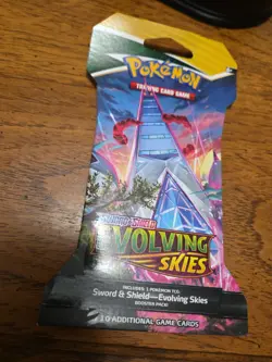 Pokemon Evolving Skies Sleeved Booster Pack Random Artwork Pokemon - NEW SEALED - Image 3