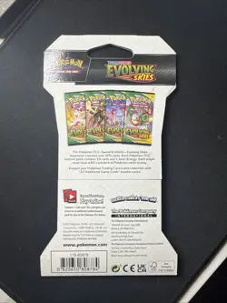 Pokemon TCG Sylveon Evolving Skies Sleeved Booster Pack Sealed - Image 2